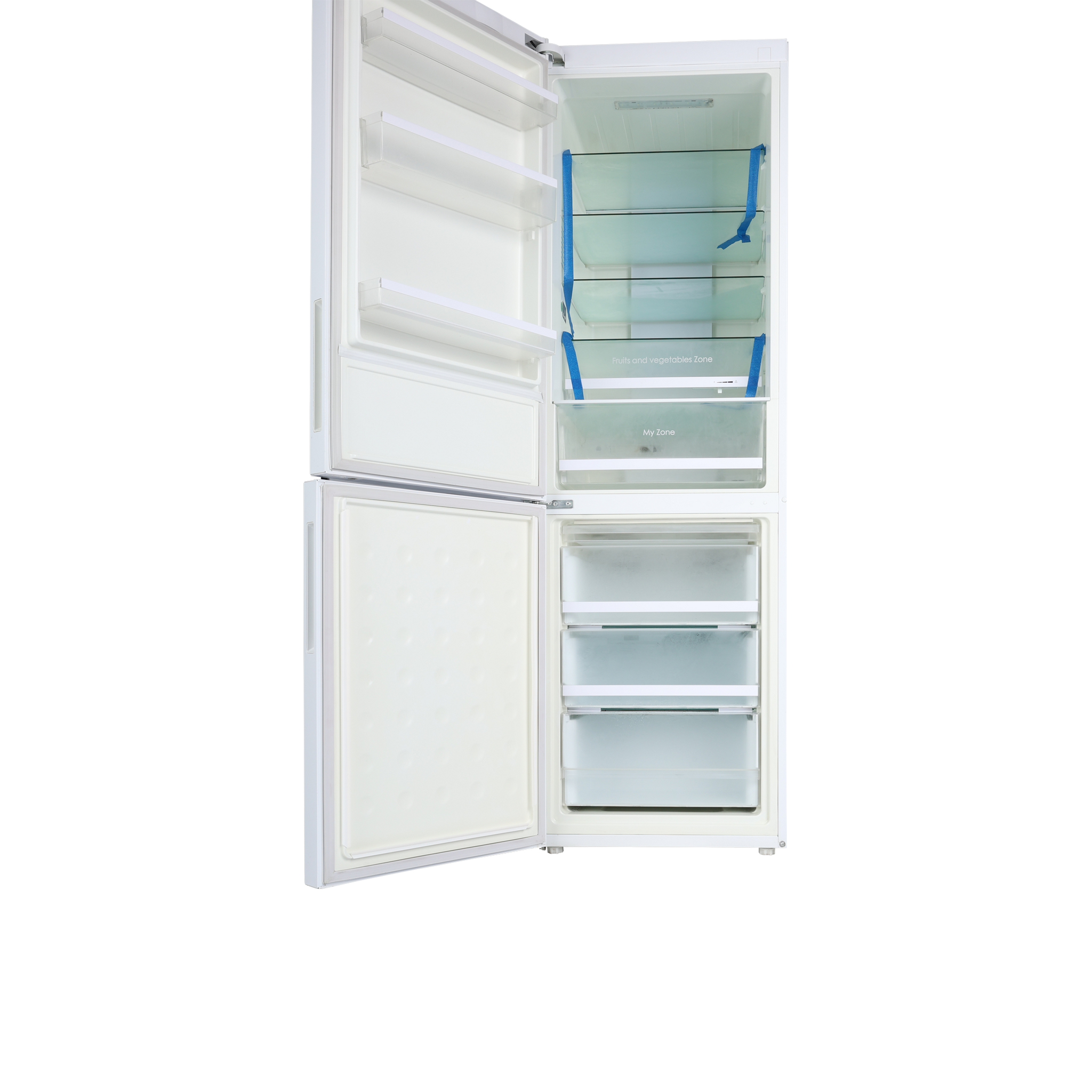 Réfrigérateur congélateur à double porte - C2FE636CWJ - Haier - en pose  libre / avec congélateur en bas / résidentiel