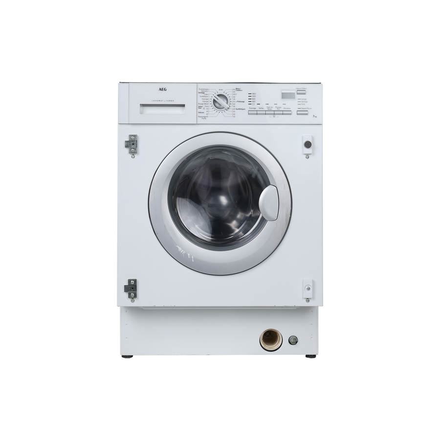 Lave-Linge Sechant 7 kg Reconditionné AEG L61470WDBI : vue de face