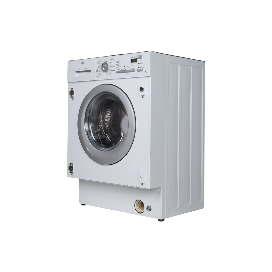 Lave-Linge Sechant 7 kg Reconditionné AEG L61470WDBI : vue du côté droit