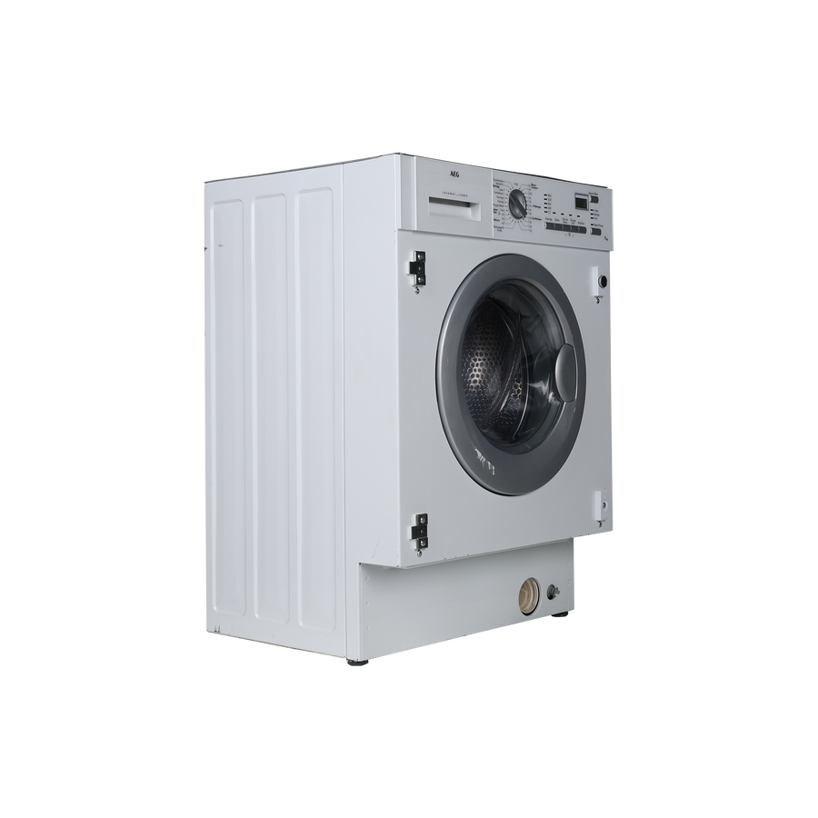 Lave-Linge Sechant 7 kg Reconditionné AEG L61470WDBI : vue du côté gauche