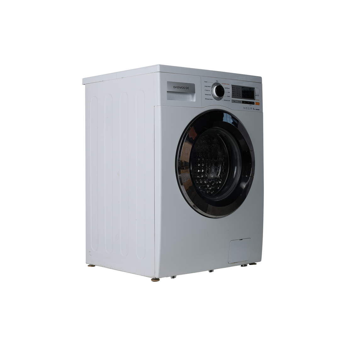 Lave-Linge Hublot 9 kg Reconditionné DAEWOO DWD-HC9212E : vue du côté gauche