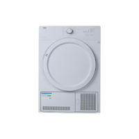Seche-Linge Condensation 7 kg Reconditionné BEKO DB7131PA0W : vue de face