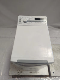Lave-Linge Top 6.5 kg Reconditionné WHIRLPOOL TDLR65231FRN : vue du haut ouverture et commandes