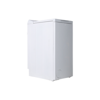 Lave-Linge Top 7 kg Reconditionné INDESIT BTWL7220FR/N : vue du côté gauche