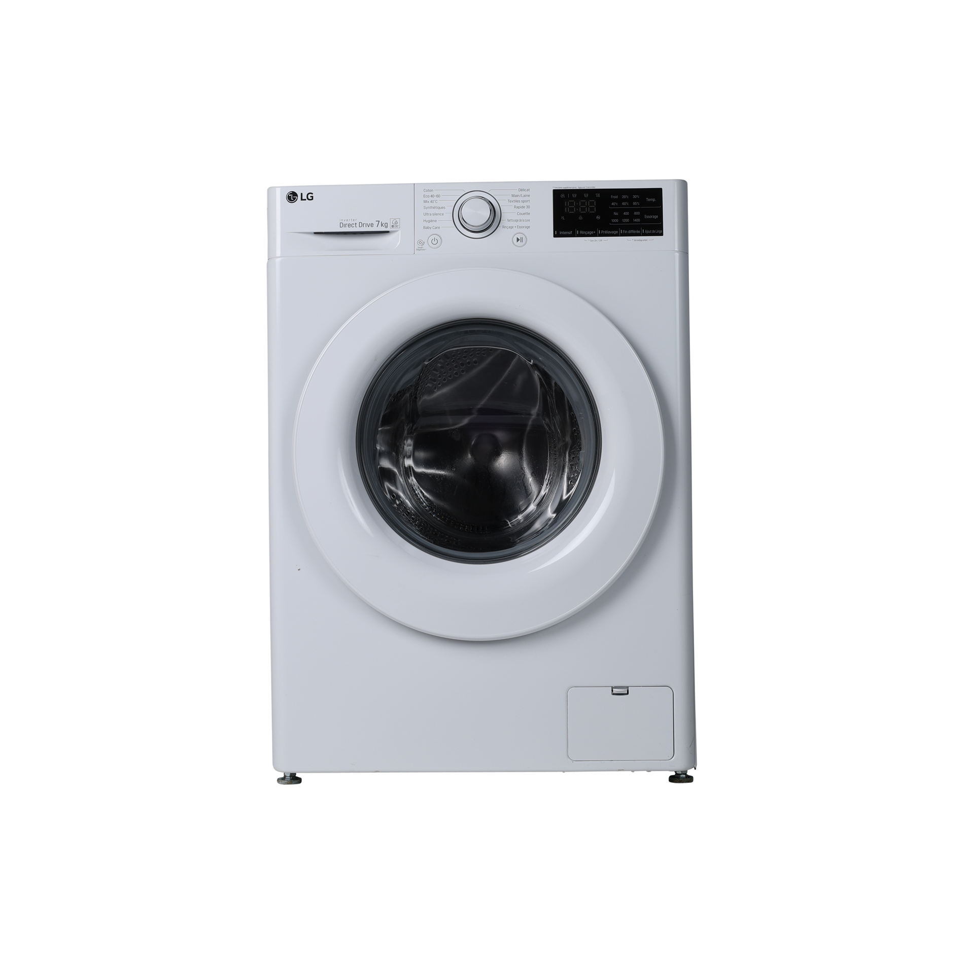 Lave-Linge Hublot 7 kg Reconditionné LG F74N23WH : vue de face