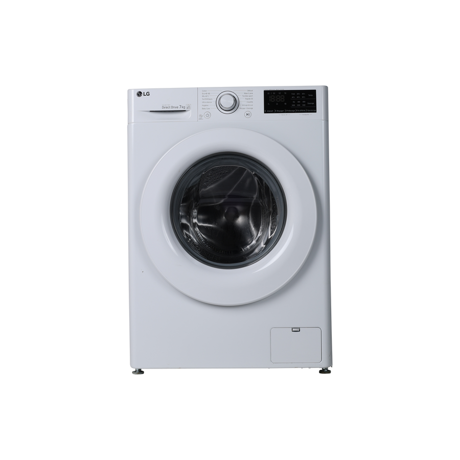 Lave-Linge Hublot 7 kg Reconditionné LG F74N23WH : vue de face
