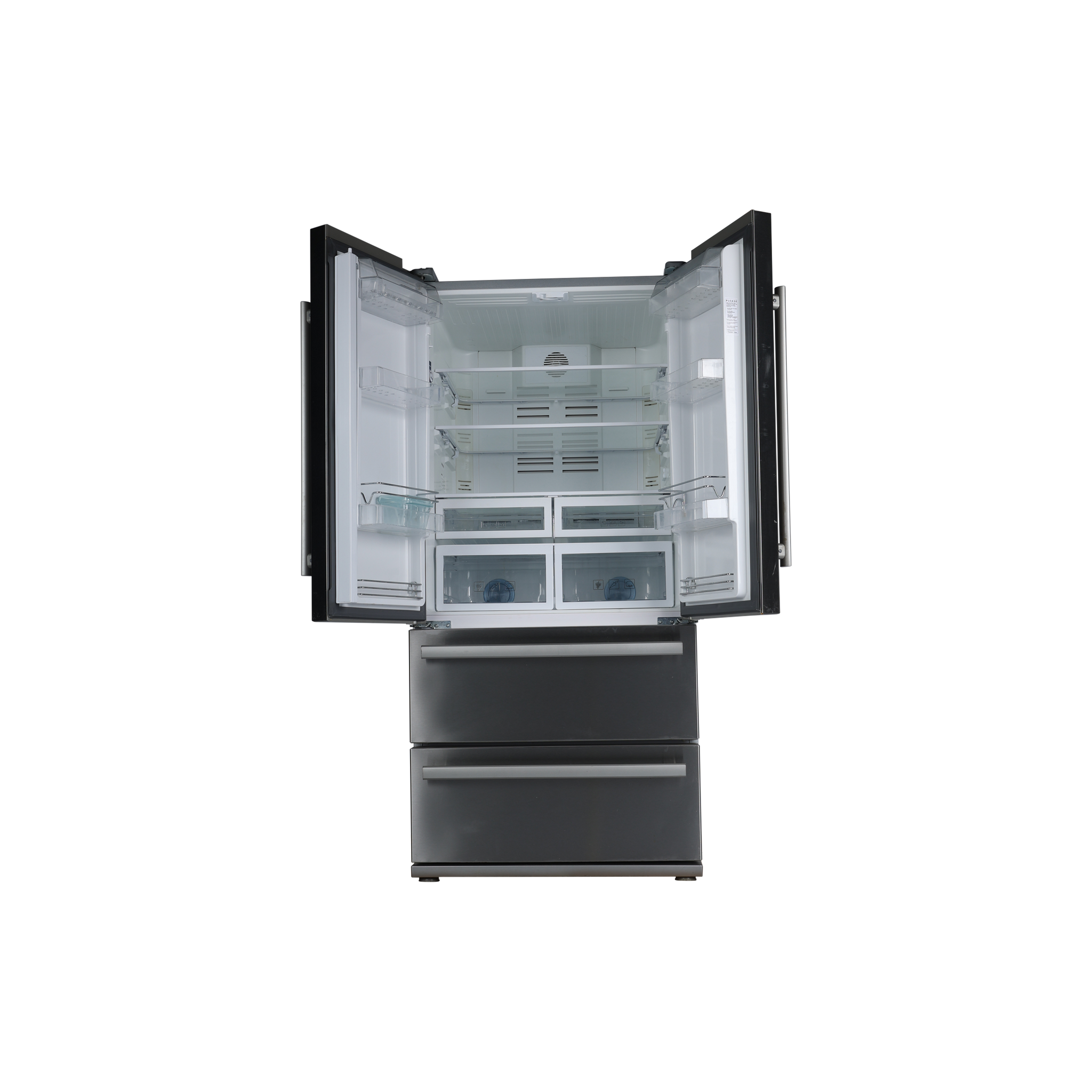 Réfrigérateur Multi-Portes 373 L Reconditionné BEKO GNE134630X : vue de l'intérieur