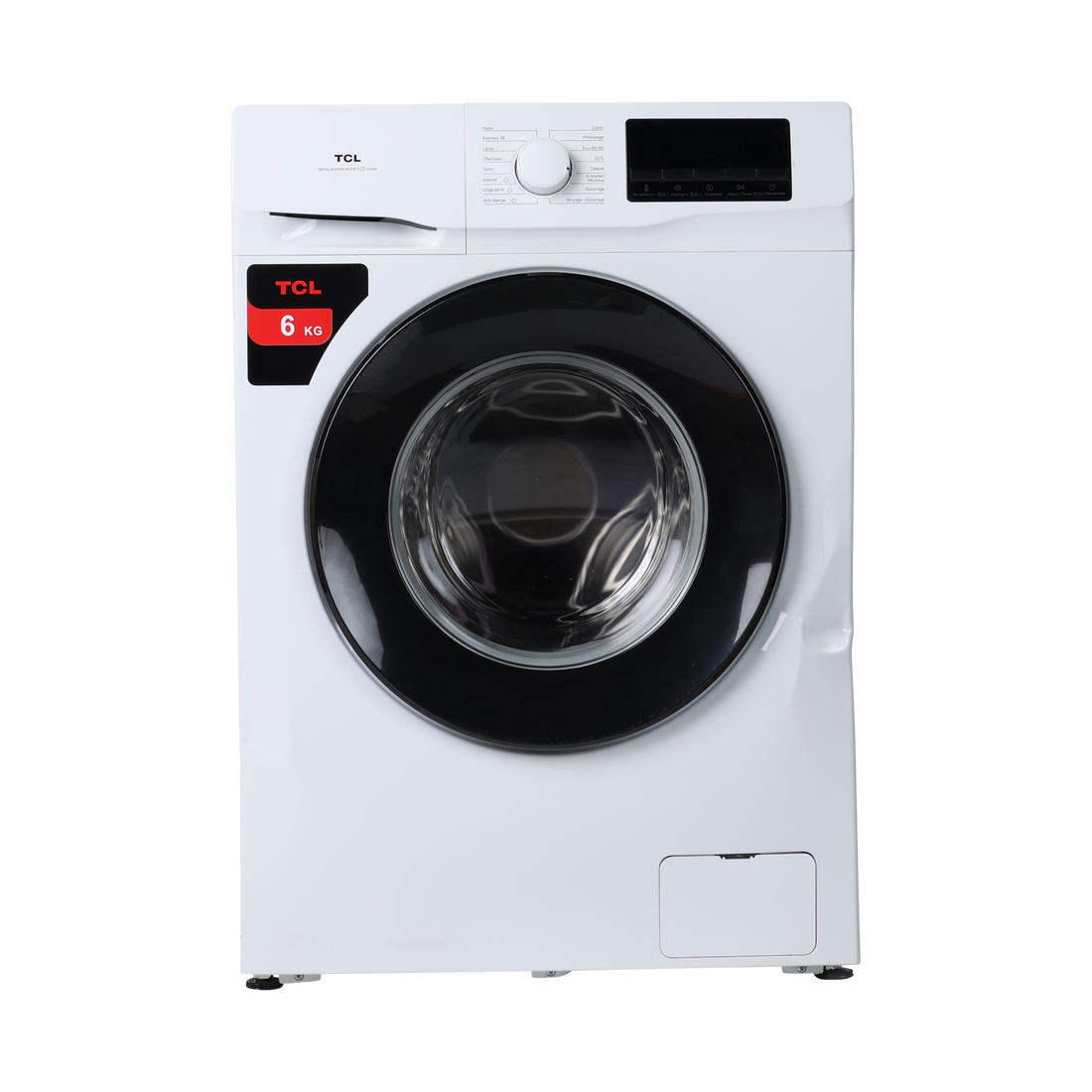 Lave-Linge Hublot 6 kg Reconditionné TCL FF0612WF0FR : vue de face