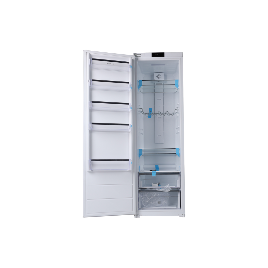 Réfrigérateur Encastrable 294 L Reconditionné DE-DIETRICH DRL1770EB : vue du côté gauche