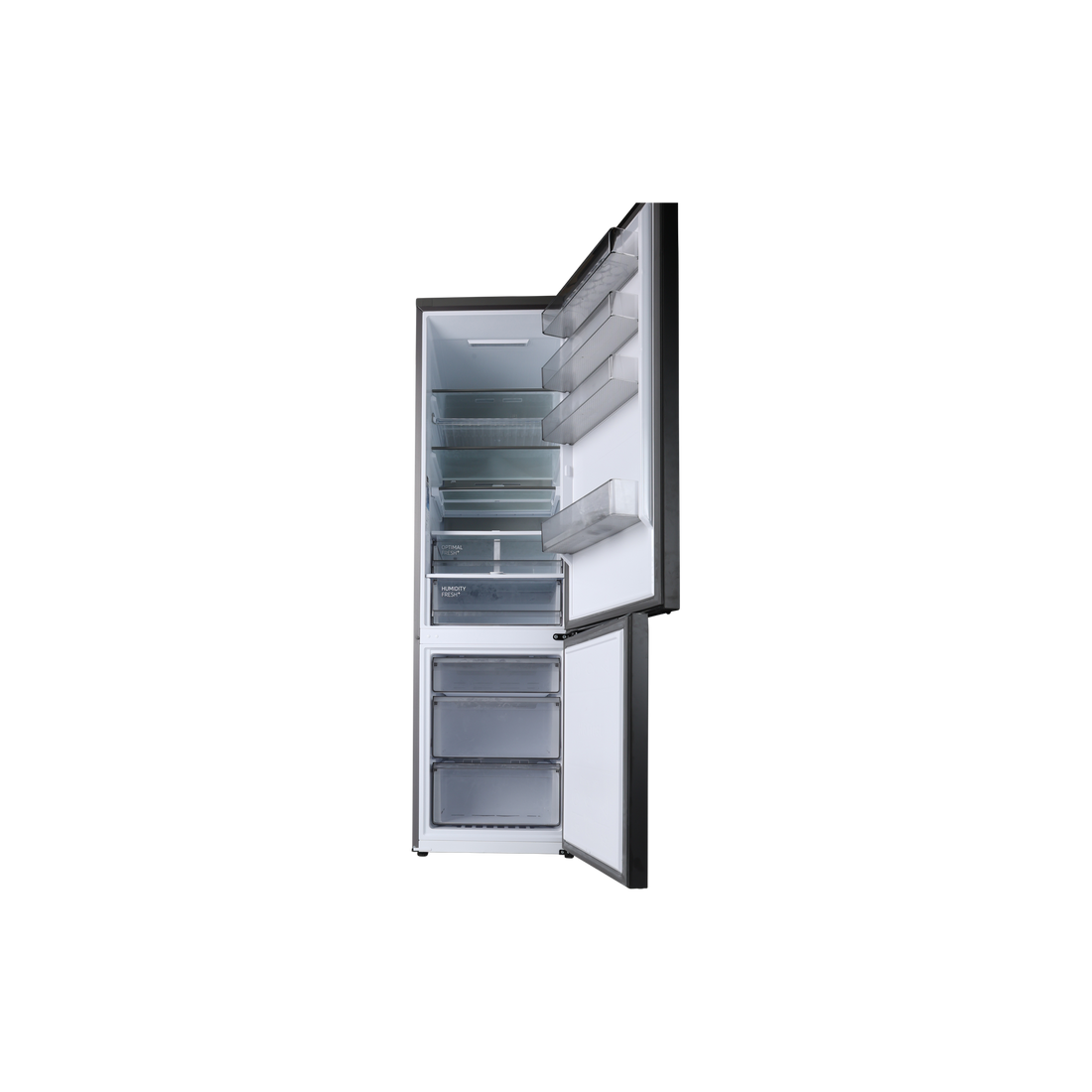 Réfrigérateur Avec Congélateur 390 L Reconditionné SAMSUNG RB38A7B6DS9 : vue de l'intérieur