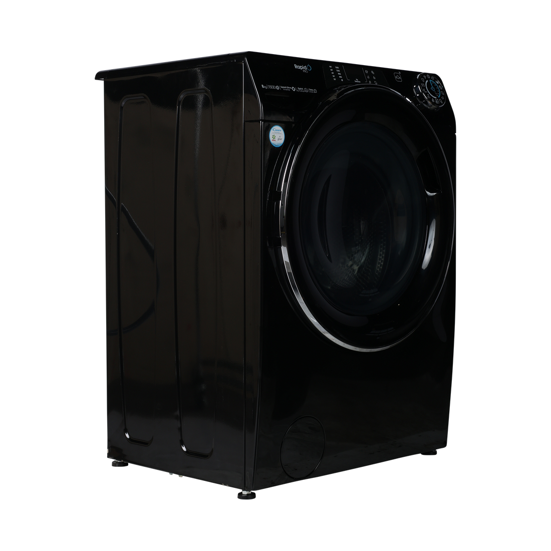 Lave-Linge Hublot 8 kg Reconditionné CANDY RP586BWMBCB/1-S : vue du côté gauche