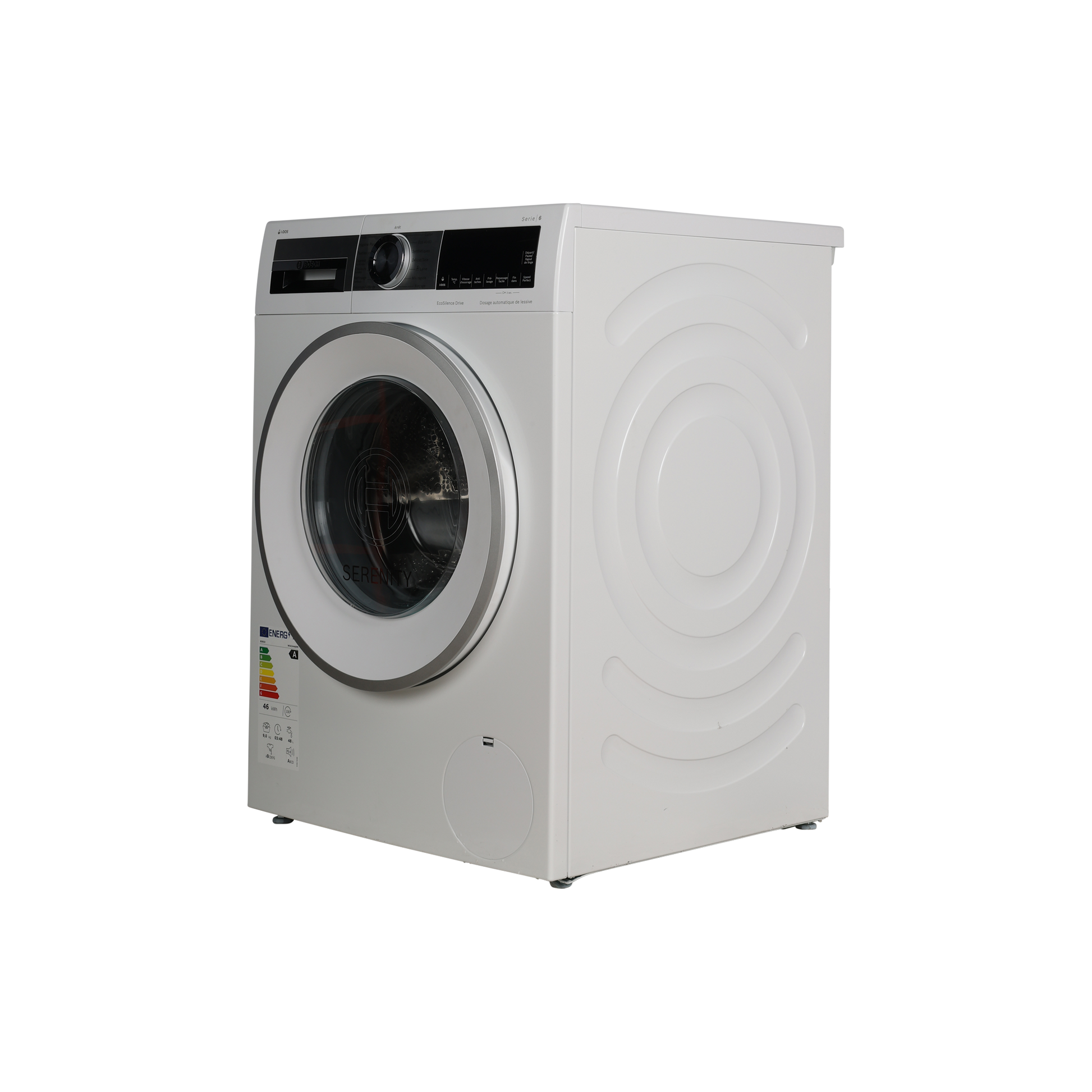 Lave-Linge Hublot 9 kg Reconditionné BOSCH WGG244ASFR : vue du côté gauche
