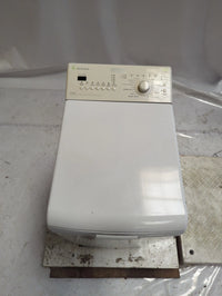 Lave-Linge Top 5.5 kg Reconditionné LADEN EV1299 : vue du haut ouverture et commandes