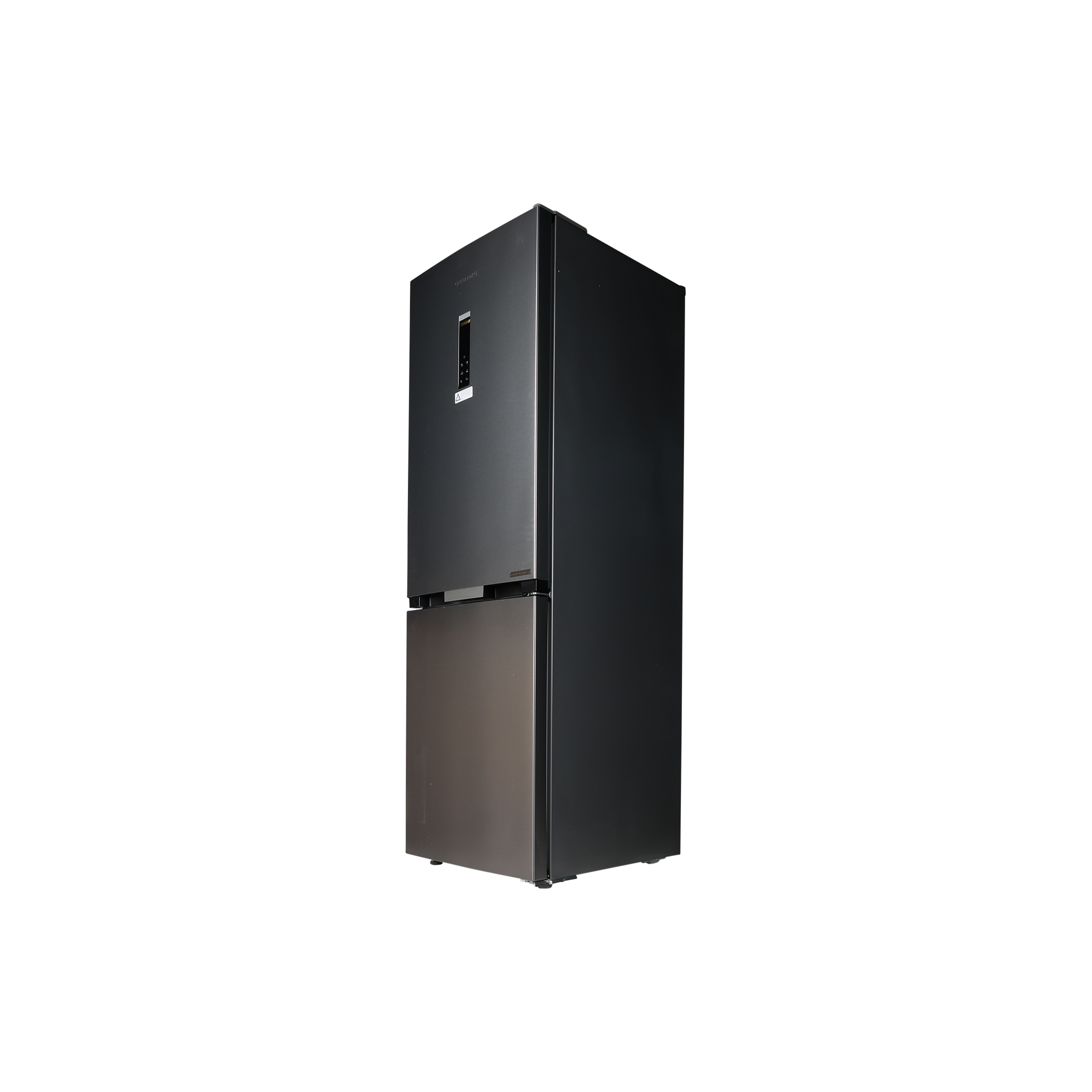 Réfrigérateur Avec Congélateur 215 L Reconditionné GRUNDIG GKPN66840LXPW : vue du côté droit