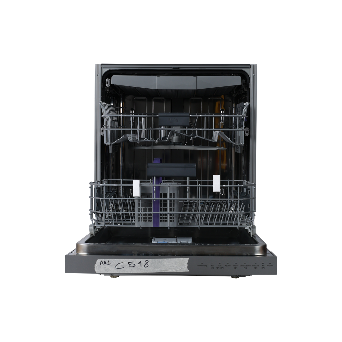 Lave-Vaisselle Encastrable 14 Cvts Reconditionné BEKO DSN28433 : vue de l'intérieur