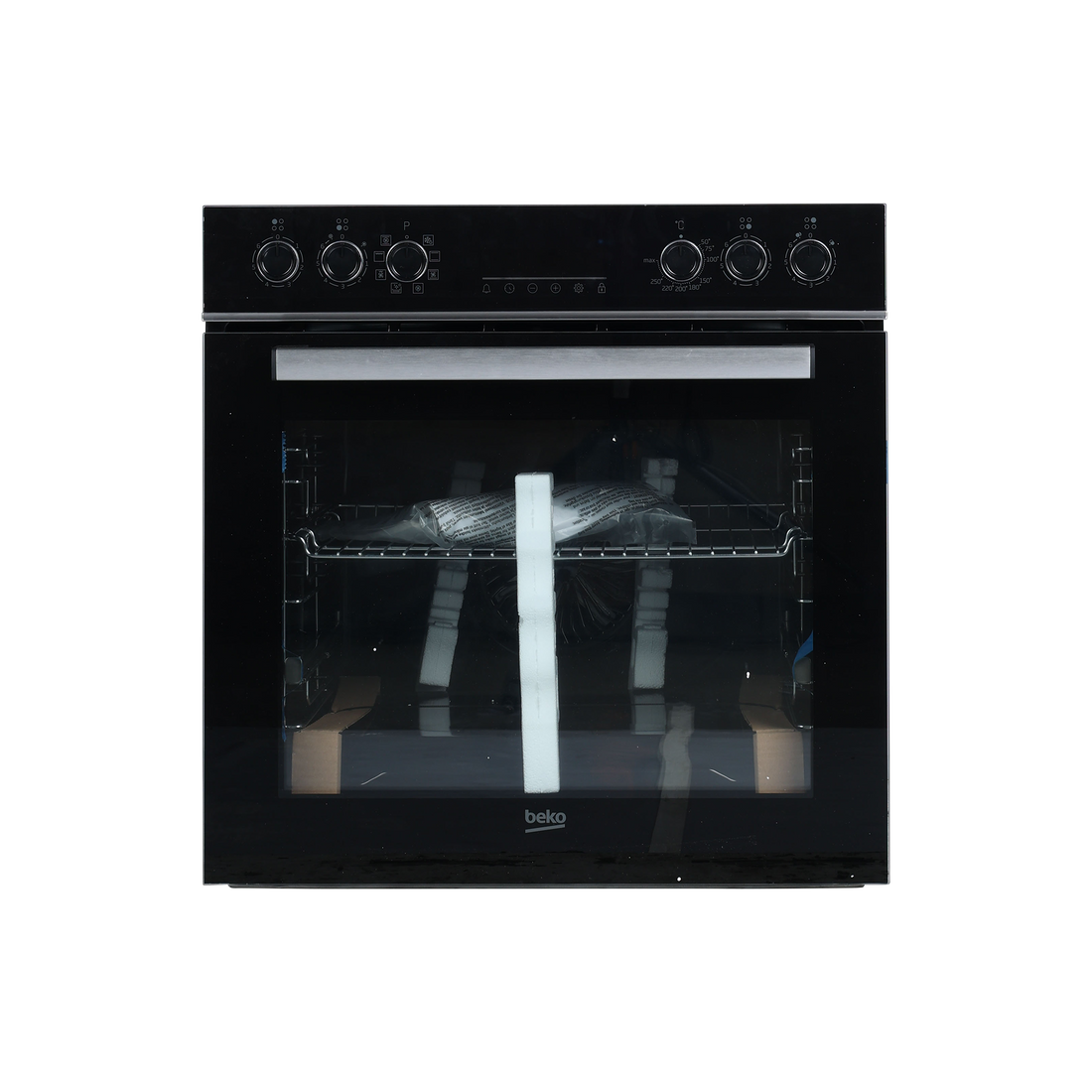 Four Chaleur Tournante 72 L Reconditionné BEKO BBUM13329X : vue de face