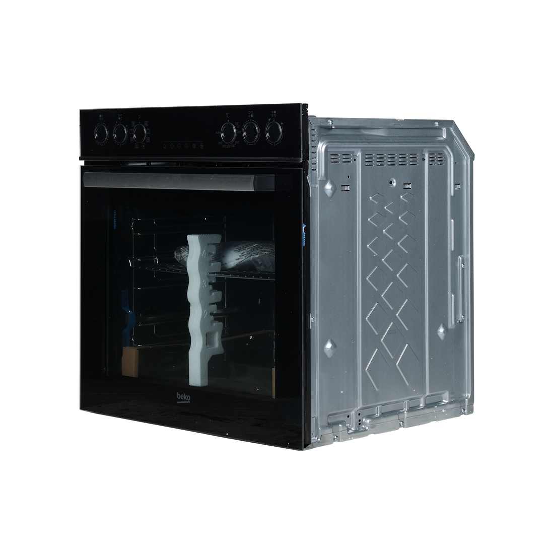 Four Chaleur Tournante 72 L Reconditionné BEKO BBUM13329X : vue du côté gauche