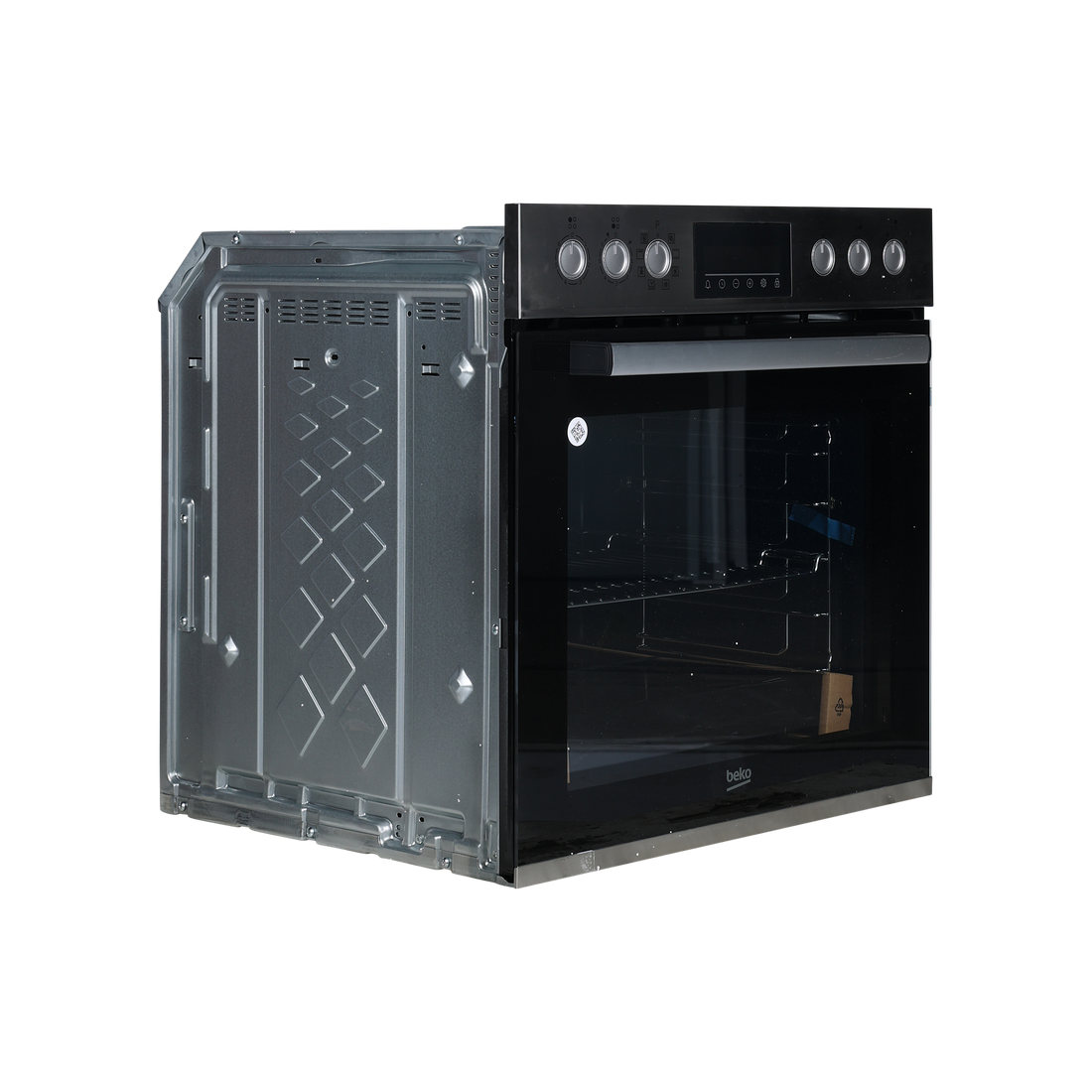 Four Chaleur Tournante 72 L Reconditionné BEKO BBUM12321X : vue du côté droit