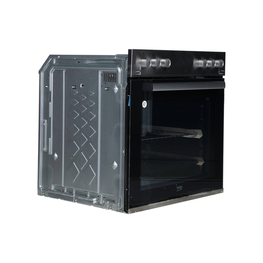 Four Chaleur Tournante 74 L Reconditionné BEKO BBUC12020X : vue du côté droit