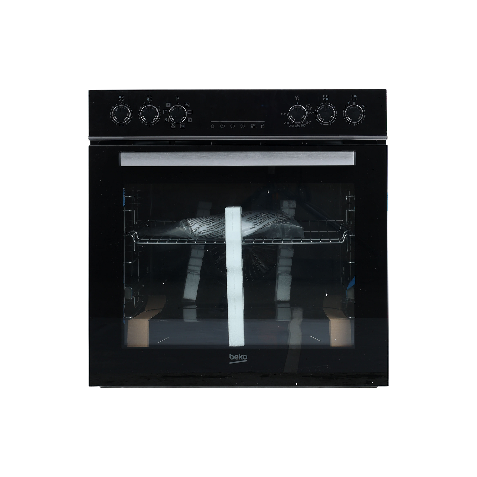 Four Chaleur Tournante 72 L Reconditionné BEKO BBUM13329X : vue de face