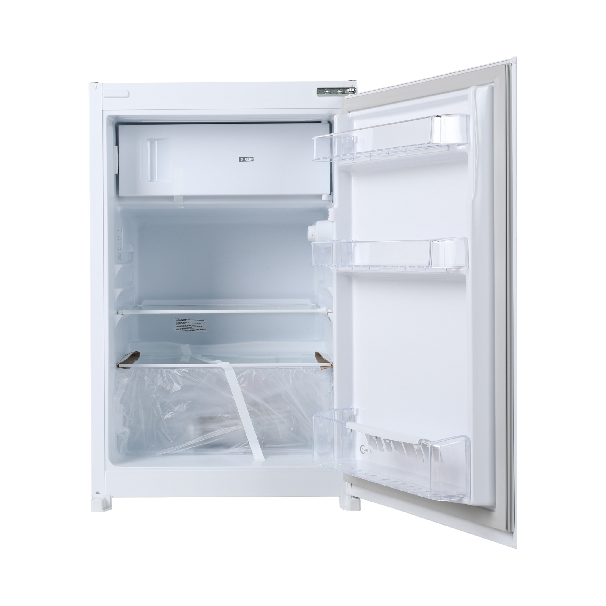 Réfrigérateur Compact 110 L Reconditionné BEKO FFSI883SN : vue de l'intérieur