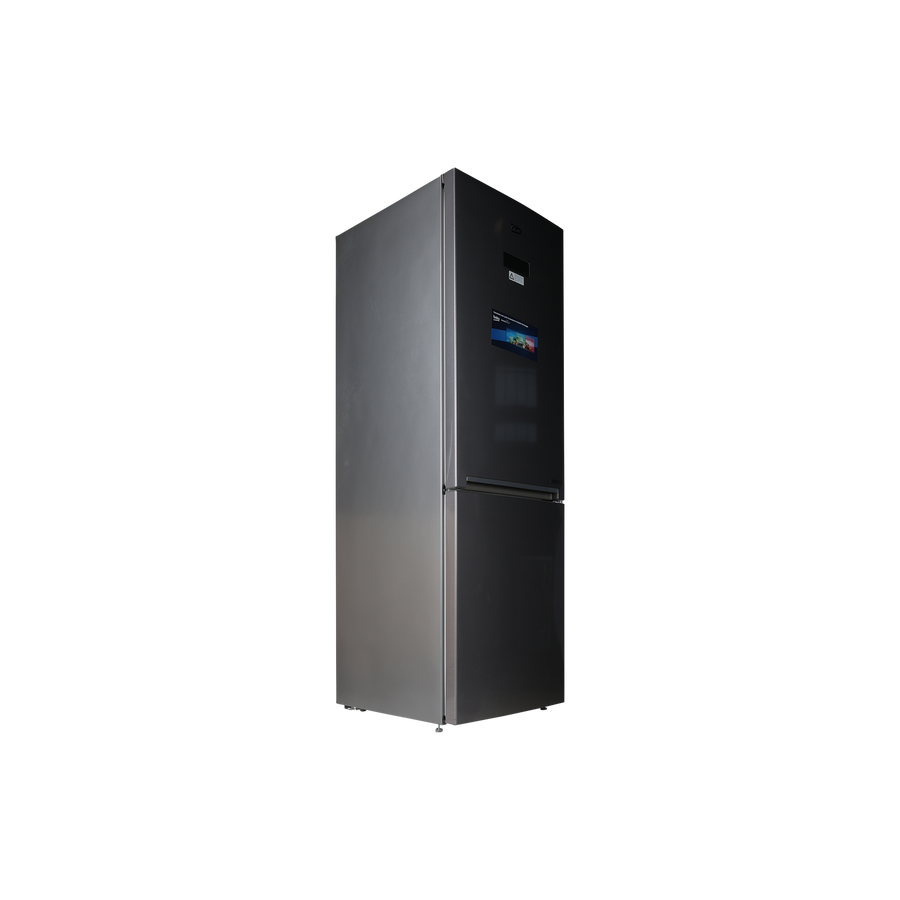 Réfrigérateur Avec Congélateur 323 L Reconditionné BEKO RCNE366E60ZXBN : vue du côté droit