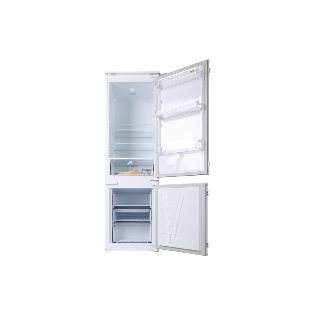 Réfrigérateur Avec Congélateur 271 L Reconditionné BEKO BCSA285K4SN : vue de l'intérieur