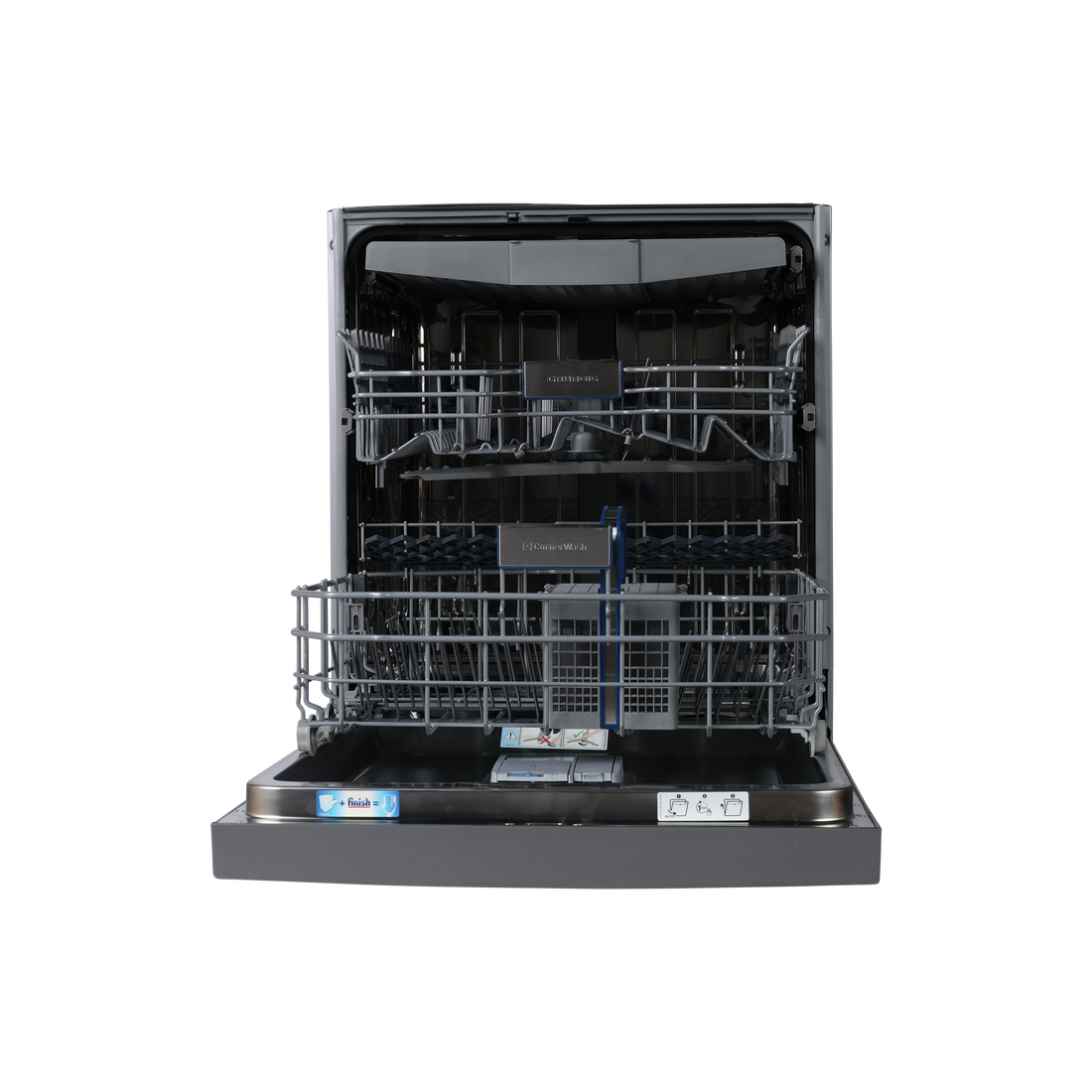 Lave-Vaisselle Encastrable 16 Cvts Reconditionné GRUNDIG GNUP4630XB : vue de l'intérieur