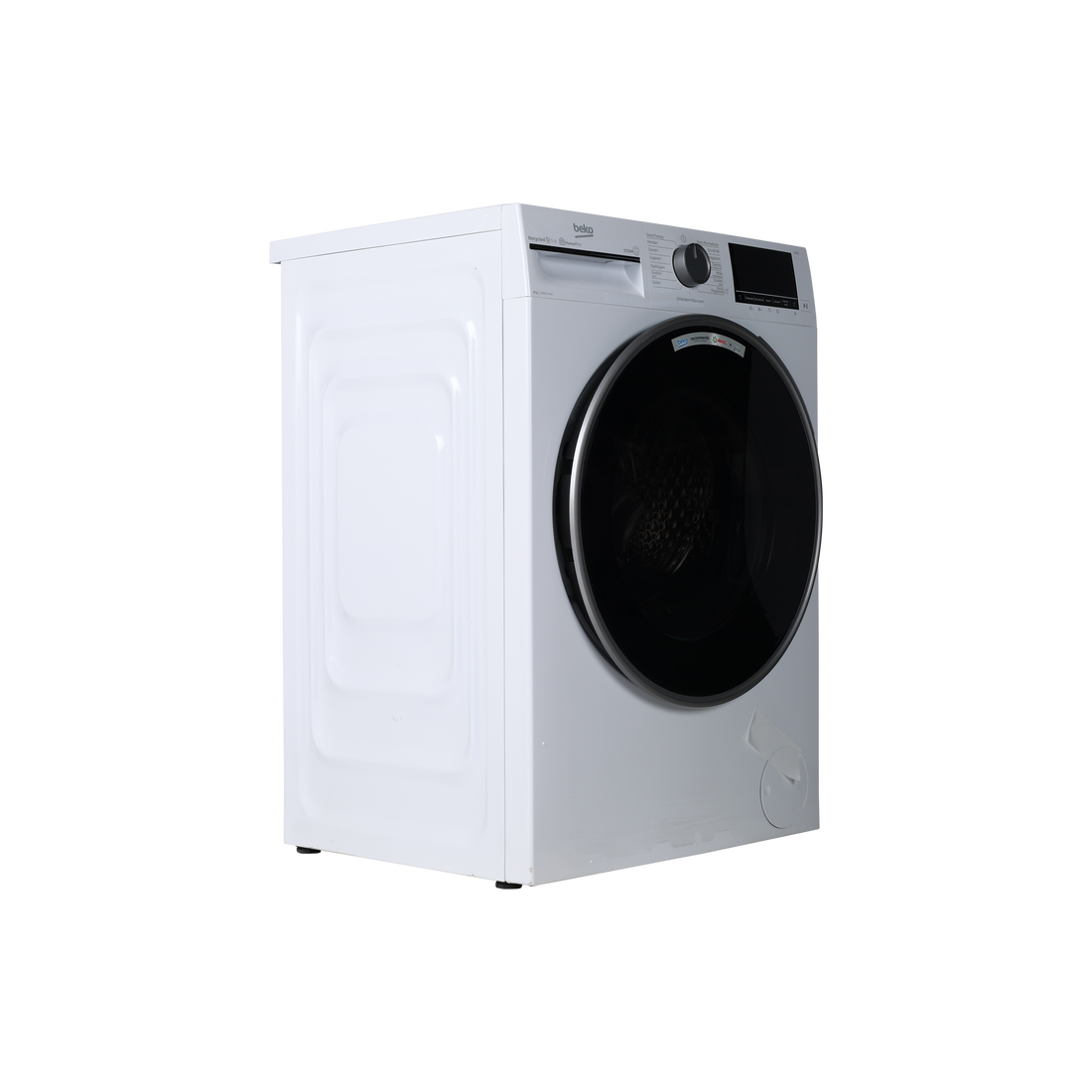 Lave-Linge Hublot 8 kg Reconditionné BEKO B5WFU584135W : vue du côté gauche