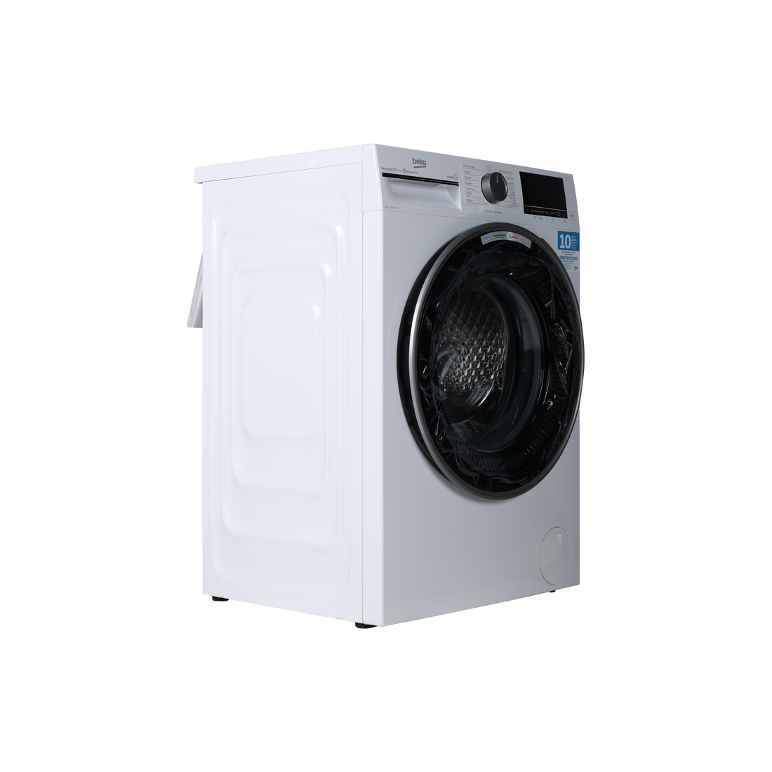 Lave-Linge Hublot 8 kg Reconditionné BEKO B3WFU58415W1 : vue du côté gauche