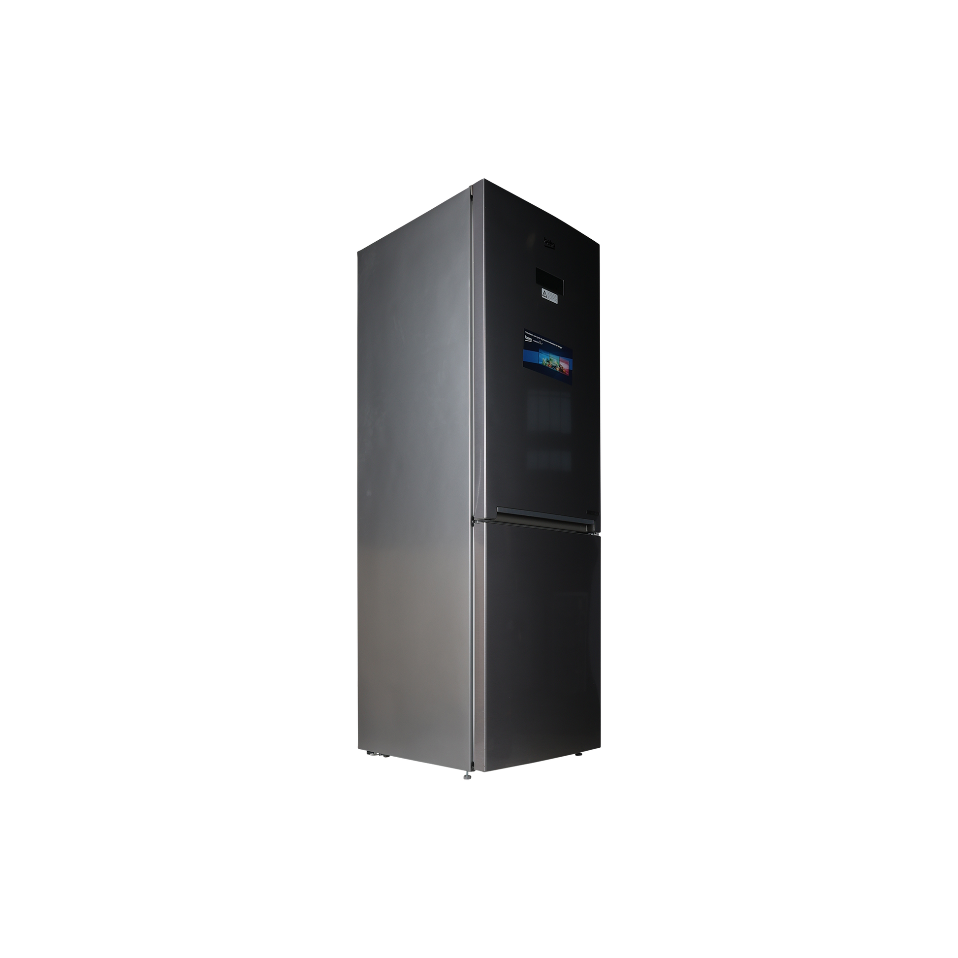 Réfrigérateur Avec Congélateur 323 L Reconditionné BEKO RCNE366E60ZXBN : vue du côté droit