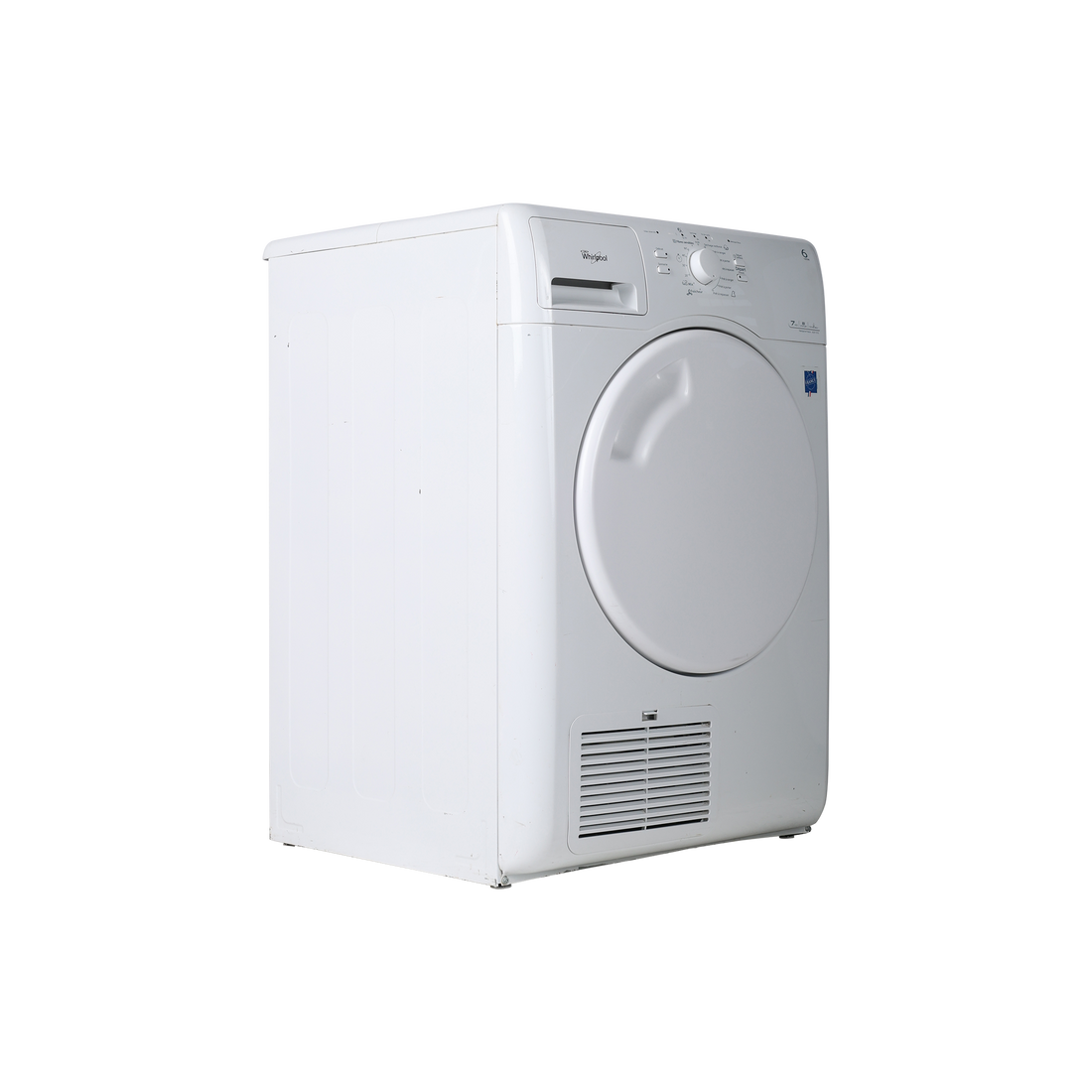 Seche-Linge Condensation 7 kg Reconditionné WHIRLPOOL AZB 7570 : vue du côté gauche