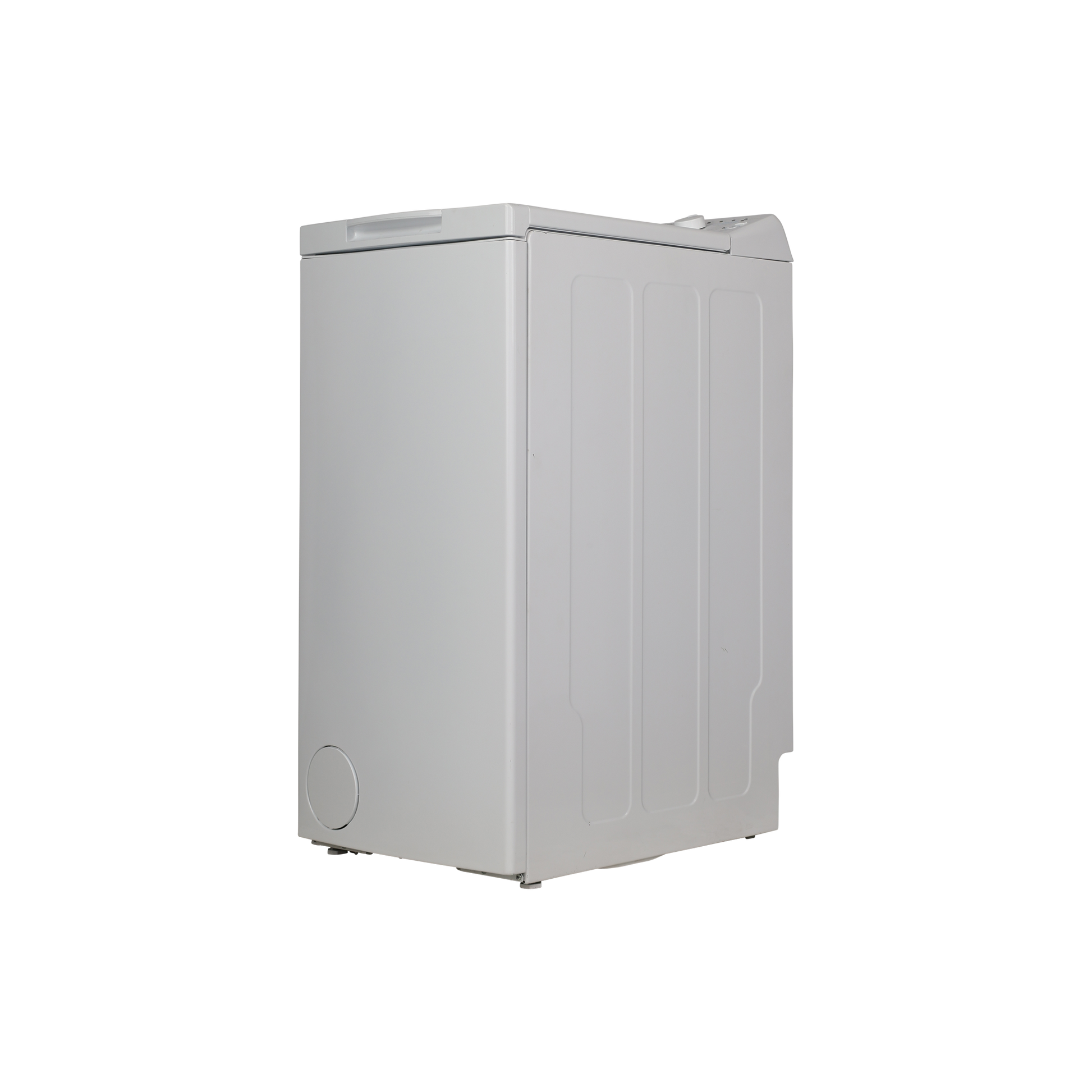 Lave-Linge Top 6 kg Reconditionné INDESIT BTWNL60400FR/N : vue du côté gauche
