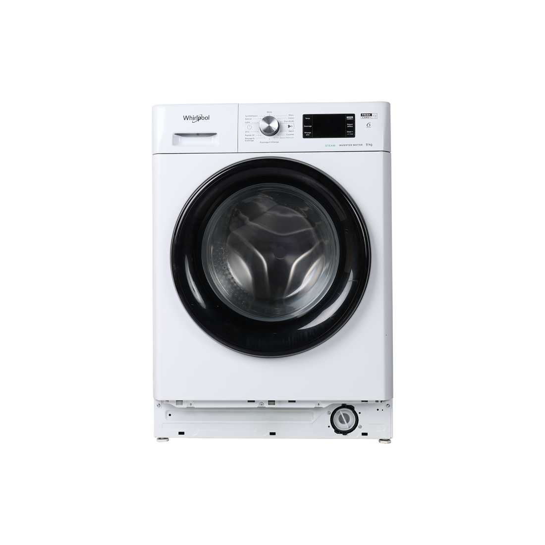 Lave-Linge Hublot 9 kg Reconditionné WHIRLPOOL FFBP9469BVFR : vue de face