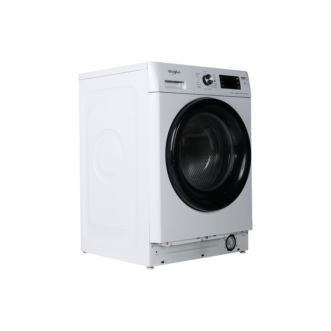 Lave-Linge Hublot 9 kg Reconditionné WHIRLPOOL FFBP9469BVFR : vue du côté gauche