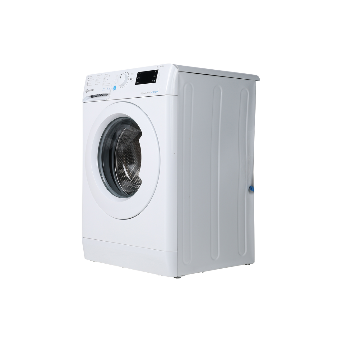 Lave-Linge Hublot 7 kg Reconditionné INDESIT BWE71484XWFRN : vue du côté droit