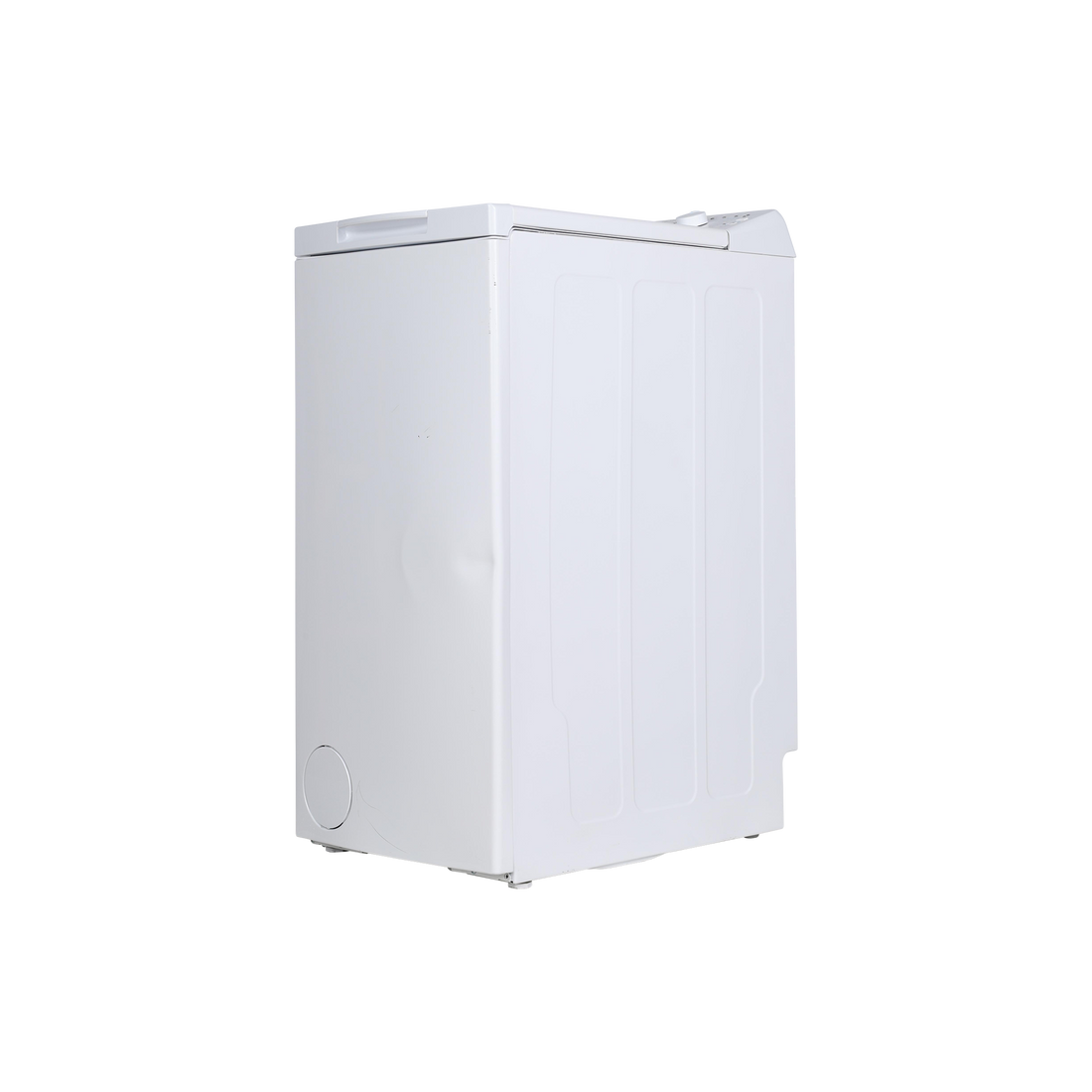 Lave-Linge Top 6 kg Reconditionné INDESIT BTWNL60400FR/N : vue du côté gauche