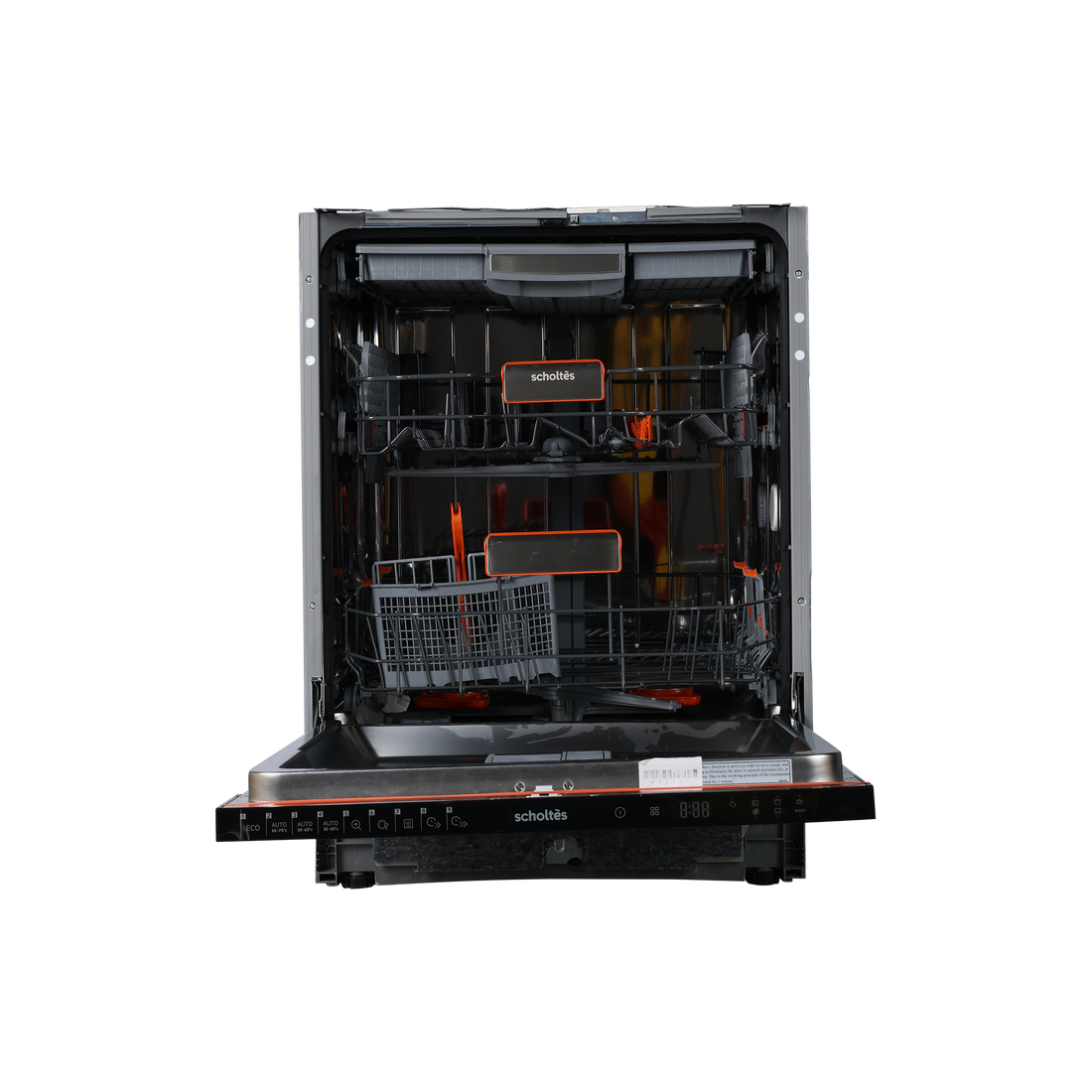 Lave-Vaisselle Encastrable 15 Cvts Reconditionné SCHOLTES SODV1620F : vue de l'intérieur
