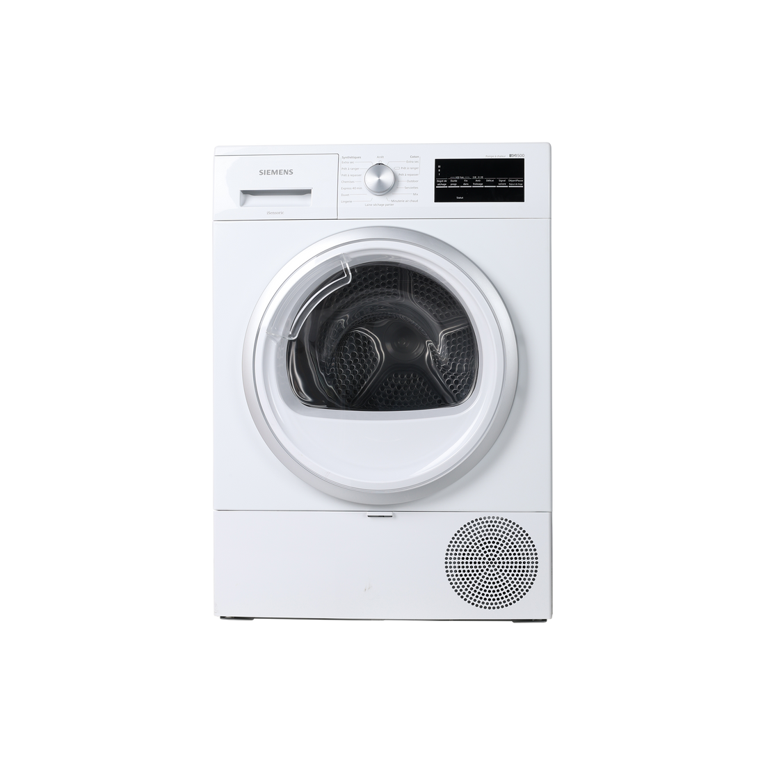 Seche-Linge Pompe À Chaleur 8 kg Reconditionné SIEMENS WT47RT08FF : vue de face
