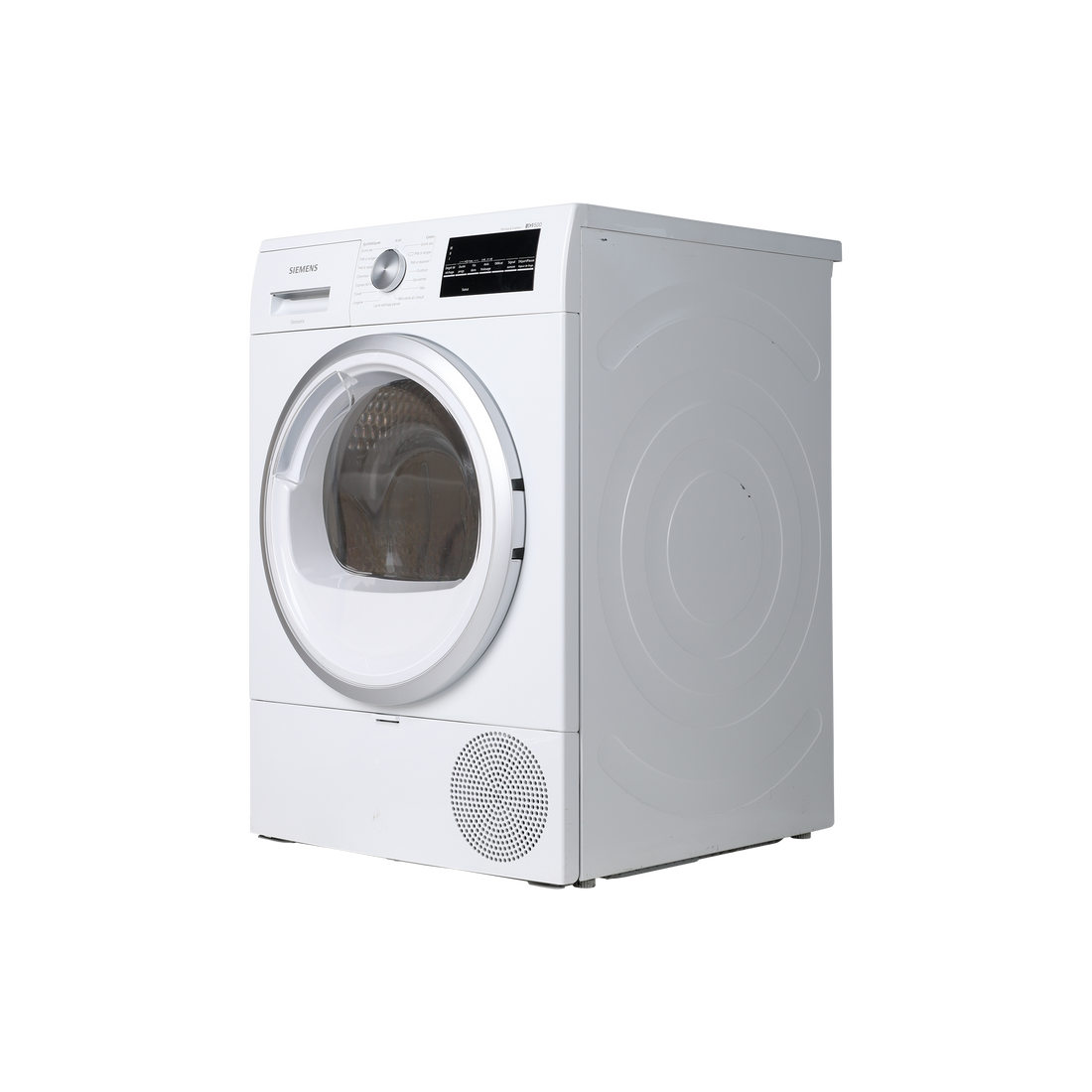 Seche-Linge Pompe À Chaleur 8 kg Reconditionné SIEMENS WT47RT08FF : vue du côté gauche