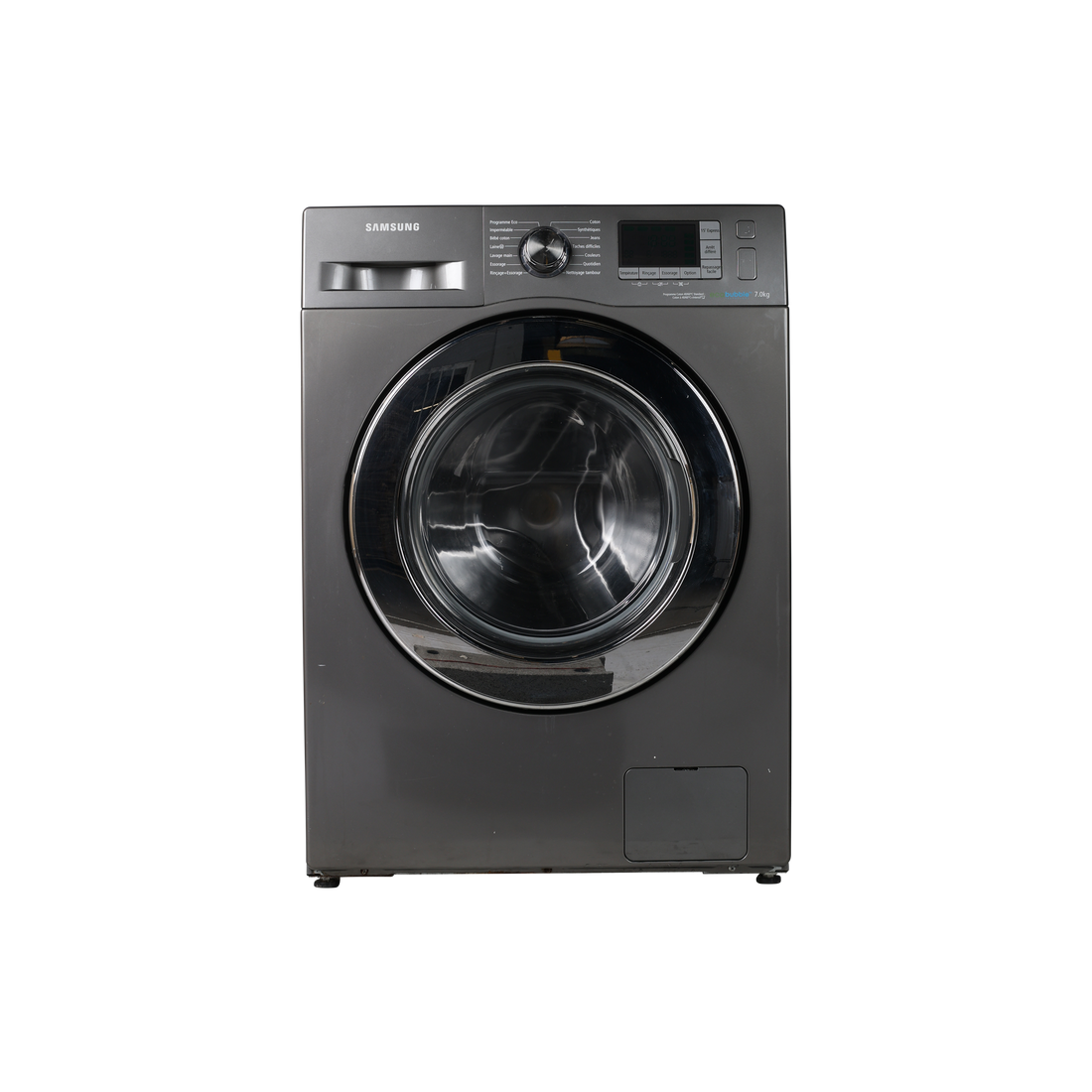 Lave-Linge Hublot 7 kg Reconditionné SAMSUNG WF70F5E5W4X : vue de face