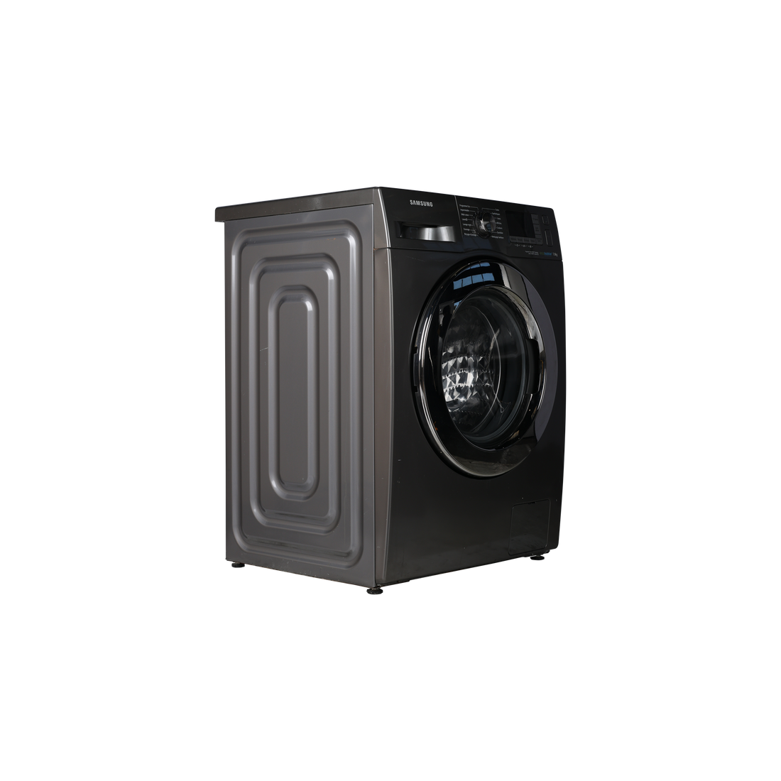 Lave-Linge Hublot 7 kg Reconditionné SAMSUNG WF70F5E5W4X : vue du côté gauche