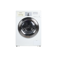 Lave-Linge Sechant 8 kg Reconditionné SAMSUNG WD0804W8E : vue de face
