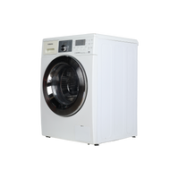 Lave-Linge Sechant 8 kg Reconditionné SAMSUNG WD0804W8E : vue du côté gauche