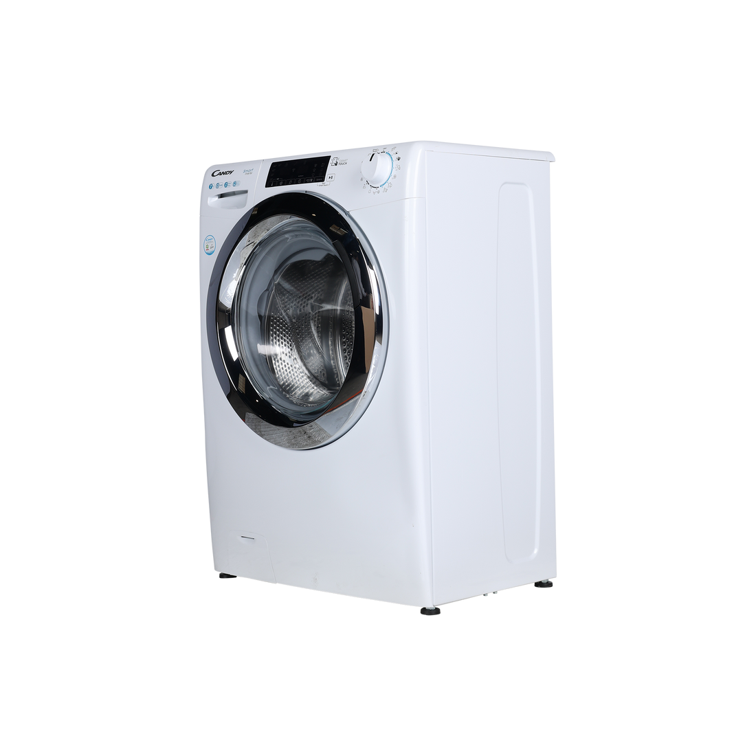 Lave-Linge Hublot 7 kg Reconditionné CANDY CSS4147TWMCE : vue du côté gauche