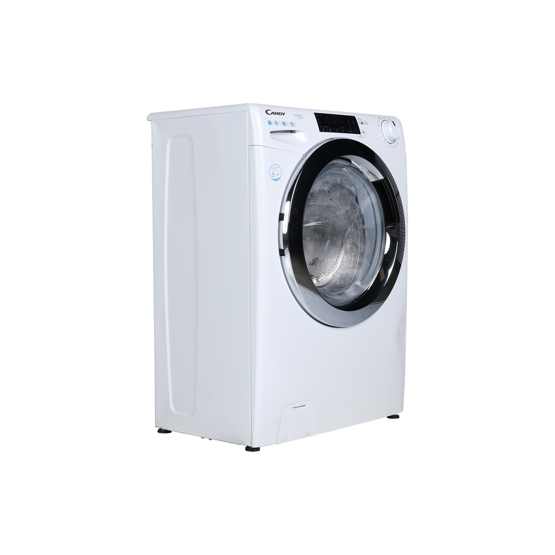 Lave-Linge Hublot 7 kg Reconditionné CANDY CSS4147TWMCE : vue du côté gauche
