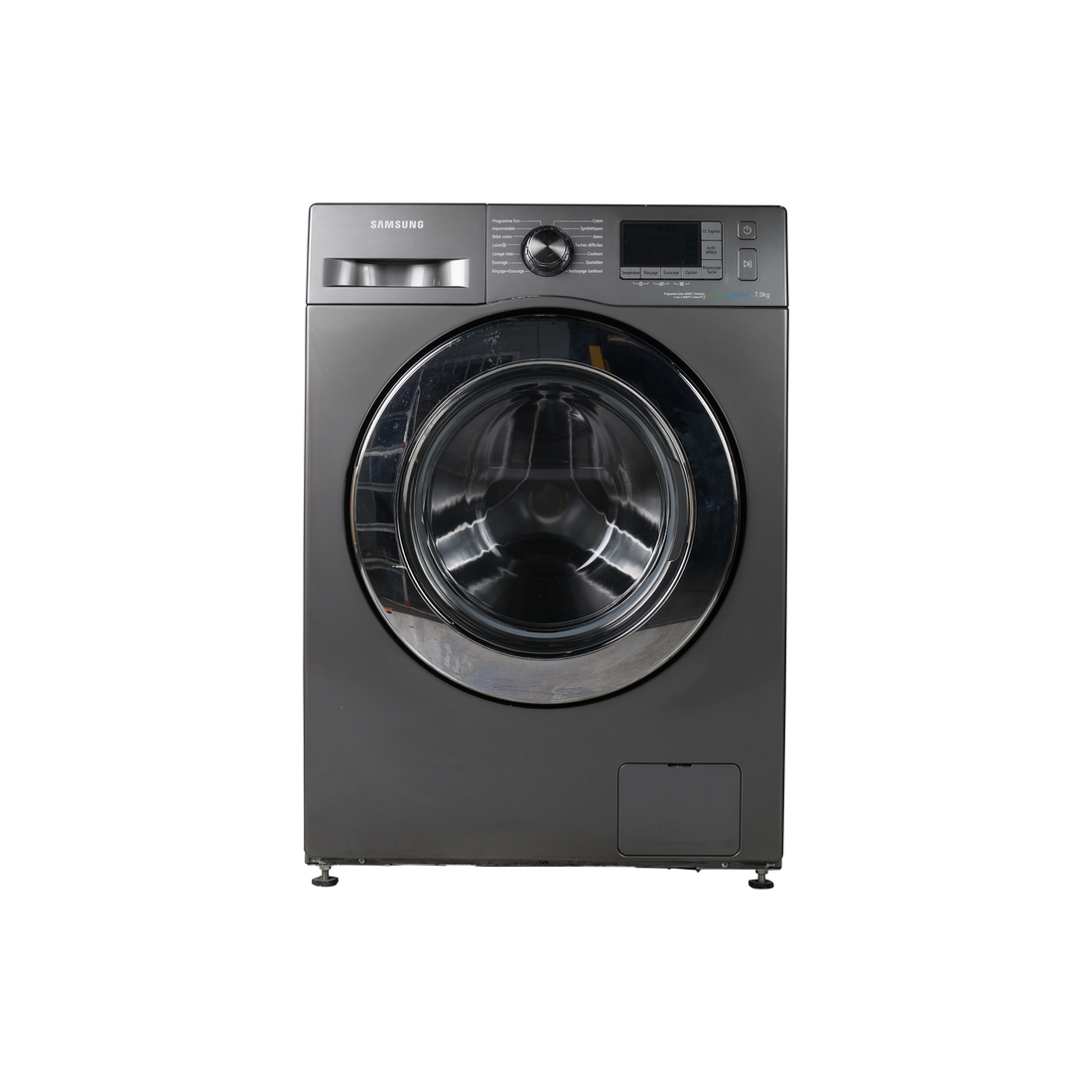 Lave-Linge Hublot 7 kg Reconditionné SAMSUNG WF70F5E5W4X : vue de face