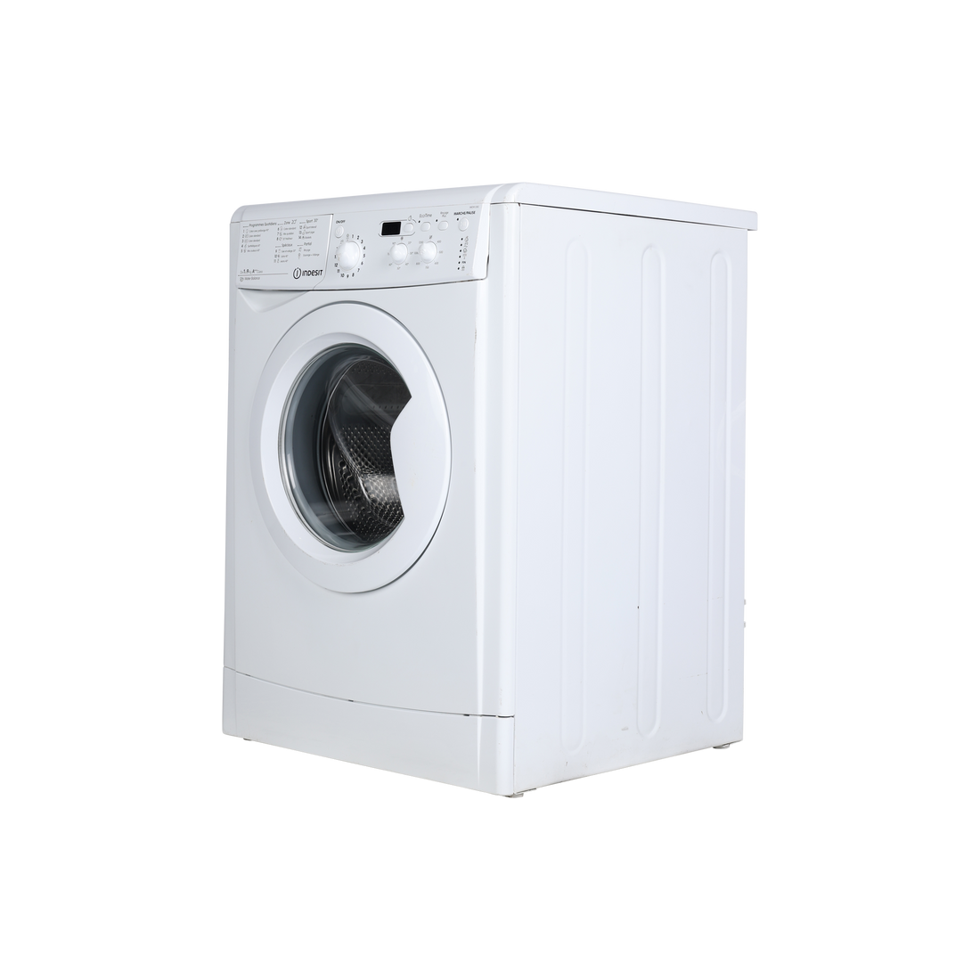 Lave-Linge Hublot 9 kg Reconditionné INDESIT IWD 91282C FR : vue du côté gauche