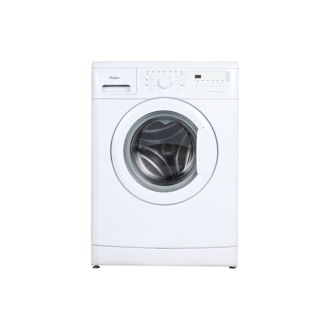Lave-Linge Hublot 7 kg Reconditionné WHIRLPOOL AWOD 2721 : vue de face