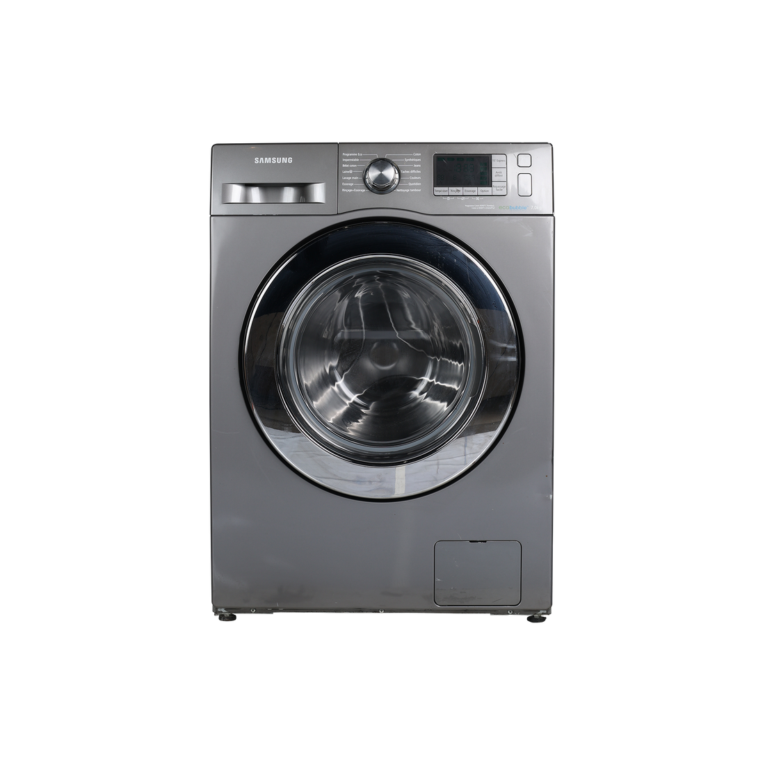 Lave-Linge Hublot 7 kg Reconditionné SAMSUNG WF70F5E5W4X : vue de face